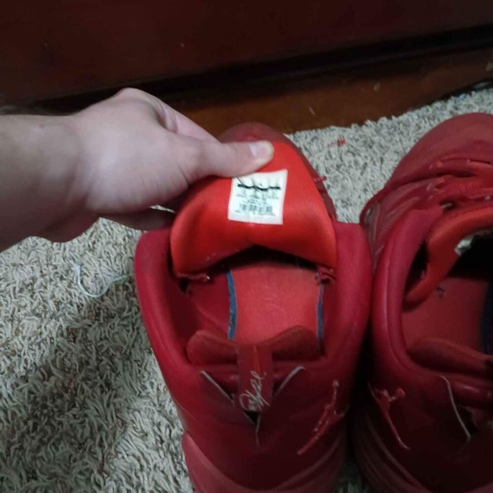 Jordan CP3.IX Red US Size 13 Men - 810868-605 AUTHENTIC Moderately Worn - Picture 3 of 7